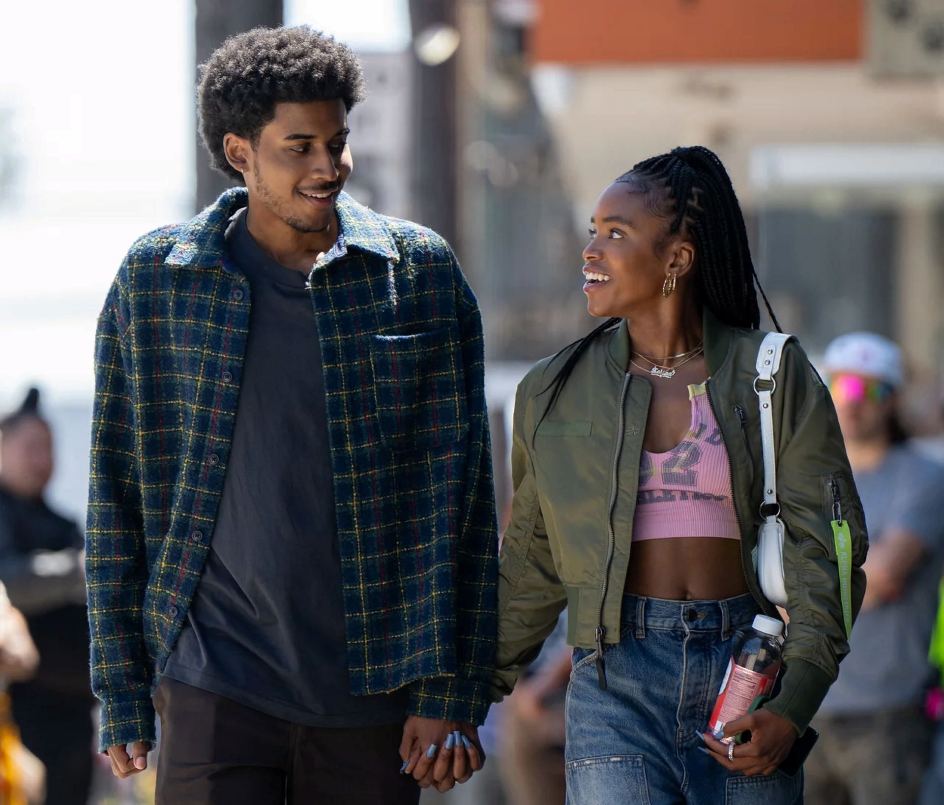 Justin and Keisha in Forever (Image via Netflix)